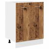 vidaXL underskab "Lyon" gammelt tr&aelig; 60x46x81,5 cm konstrueret tr&aelig;