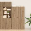 vidaXL Highboard Artisan Egetr&aelig; 45 x 42,5 x 185 cm