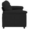 vidaXL 2-personers sofa 180x81x84 cm stof sort