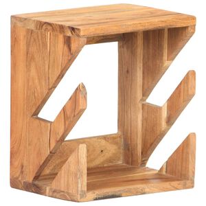 vidaXL v&aelig;gh&aelig;ngt skateboardstativ 25x20x30 cm massivt akacietr&aelig;