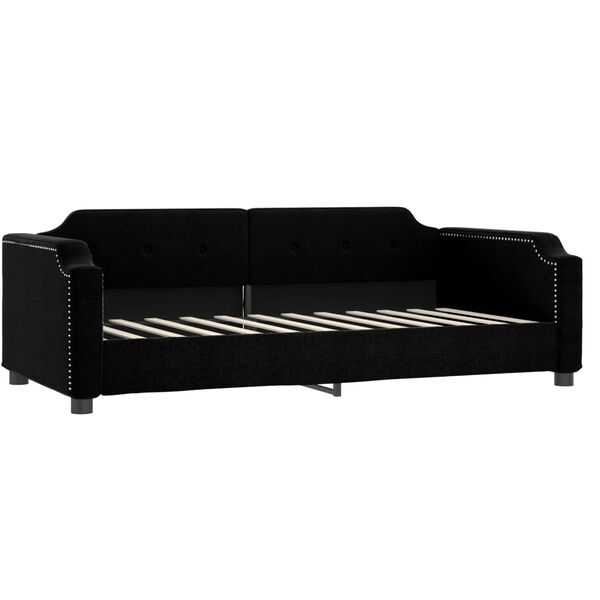 vidaXL daybed 90x190 cm stof sort