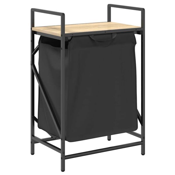 vidaXL vasket&oslash;jskurv 1 rum med hylde sonoma-eg