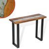 vidaXL konsolbord teak 100 x 35 x 75 cm