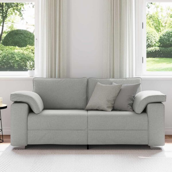 vidaXL Sofa Skygr&aring; 180 x 80 x 82 cm Stof