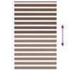 vidaXL zebragardin brun 150x200 cm stofbredde 145,9 cm polyester