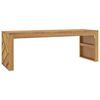 vidaXL sofabord 110x35x38 cm massivt teaktr&aelig;