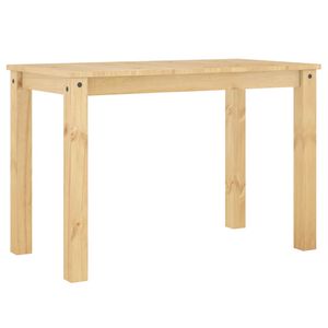 vidaXL spisebord PANAMA 112x60x75 cm massivt fyrretr&aelig;