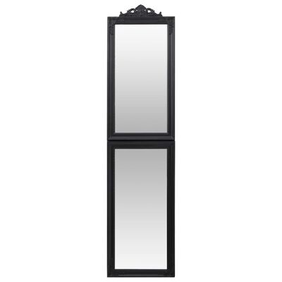 vidaXL fritstående spejl 45x180 cm sort