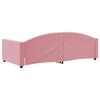 vidaXL daybed 100x200 cm velour pink