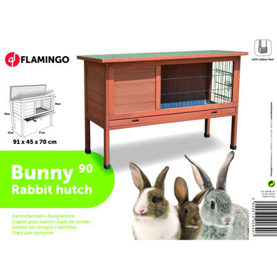 FLAMINGO kaninbur Bunny 90 91x45x70 cm brun