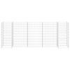 vidaXL H-formet gabion-plantekasse 260x40x100 cm stål