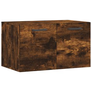 vidaXL v&aelig;gskab 60x36,5x35 cm konstrueret tr&aelig; r&oslash;get egetr&aelig;sfarve