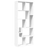 vidaXL bogreol/rumdeler 67x25x161,5 cm konstrueret tr&aelig; hvid