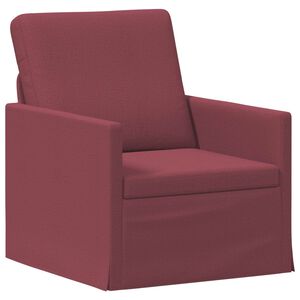 vidaXL Enkelsofa Vinr&oslash;d 70 x 81 x 82 cm Stof