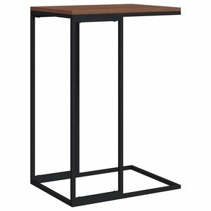 vidaXL sidebord 40x30x59 cm konstrueret tr&aelig; sort