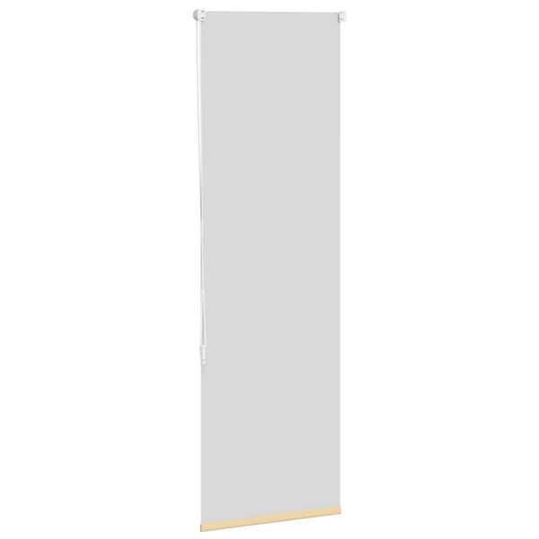 vidaXL rullegardin mørklægning 45x150 cm stofbredde 40,7 cm polyester