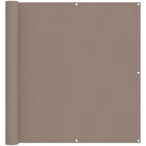 vidaXL Altan Sk&aelig;rm Gr&aring;brun 110 x 800 cm Oxford stof