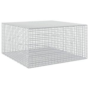 vidaXL Gabion med 3,5 mm tr&aring;d og 5x2,5 cm net 100x100x50 cm