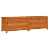 vidaXL udend&oslash;rs hyndeboks 200x50x56 cm massivt grantr&aelig; brun