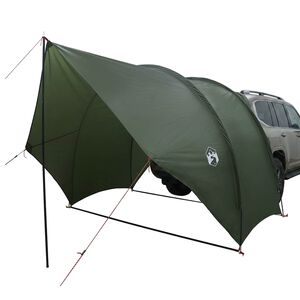 vidaXL Tailgate awning vandafvisende 405 x 280 x 220 cm Army Gr&oslash;n