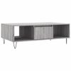 vidaXL sofabord 104x60x35 cm konstrueret tr&aelig; gr&aring; sonoma-eg