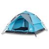 vidaXL 4-personers campingtelt quick-release bl&aring;