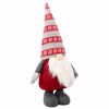 vidaXL Julenisse med teleskopben R&oslash;d 130 cm Polyester