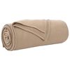 vidaXL Kastet&aelig;pper 6 pcs Camel 240 x 220 cm Fleece