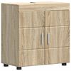 vidaXL Badev&aelig;relsesskabs&aelig;t TULUM Sonoma eg 60 x 34 x 63 cm