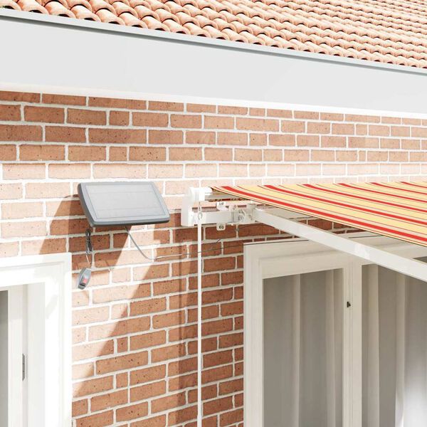 vidaXL Utr&aelig;kkelig Markise med 350 x 250 cm Stof