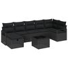 vidaXL Sofa S&aelig;t 5 stk. polyrattan
