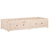 vidaXL daybed 90x190 cm Single massivt fyrretr&aelig;