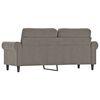 vidaXL 2-personers sofa 140 cm fl&oslash;jl lysegr&aring;