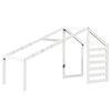 vidaXL stel til husseng 198x97x113 cm massivt fyrretr&aelig; hvid