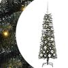 vidaXL Kunstigt juletr&aelig; med stativ Gr&oslash;n 120 cm PVC og plastik og st&aring;l
