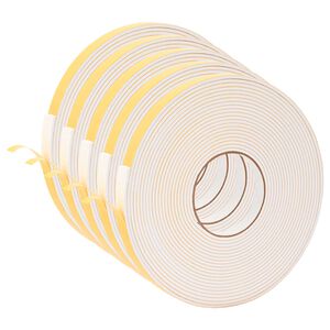 vidaXL Selvkl&aelig;bende skum tape 5 stk. Hvid 15mm x 10m CR Skum