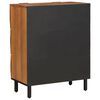 vidaXL Sideboard Acacia Brun Finish Massivt mangotr&aelig;