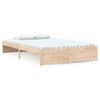 vidaXL sengeramme uden madras 120x200 cm massivt tr&aelig;