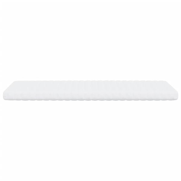 vidaXL skummadras 100x200 cm 7 zoner hårdhed 20 ILD hvid