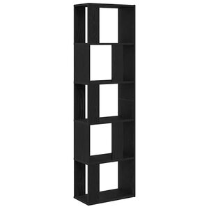 vidaXL bogreol/rumdeler 45x24x159 cm konstrueret tr&aelig; sort-eg