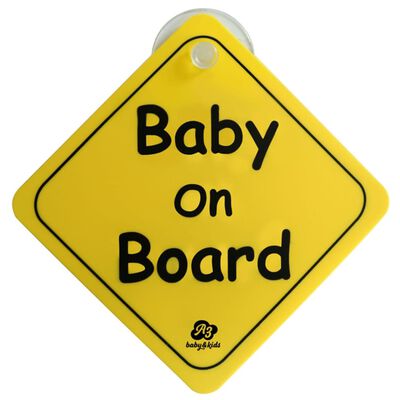 A3 Baby & Kids biltilbehørssæt til babyer 4 dele sort