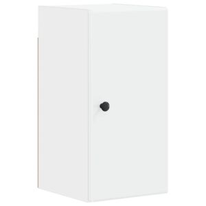 vidaXL Badev&aelig;relsesv&aelig;gskab BREDA Hvid 30 x 31 x 59 cm Konstrueret tr&aelig;