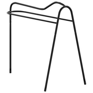 vidaXL sadelstativ 3 ben fritst&aring;ende jern sort
