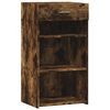 vidaXL skab 50x42,5x93 cm konstrueret tr&aelig; r&oslash;get egetr&aelig;sfarve
