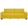 vidaXL 3-personers sofa 180 cm velour gul