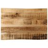 vidaXL bordplade 70x40x3,8 cm naturlig kant massivt ru mangotr&aelig;