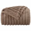 vidaXL Kastet&aelig;pper 6 pcs Camel 270 x 240 cm Fleece