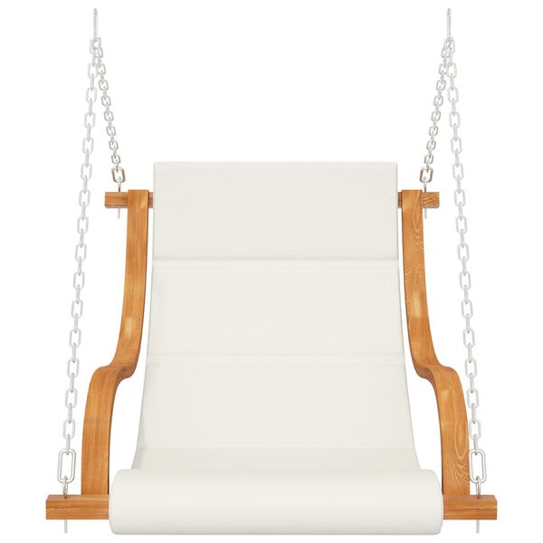 vidaXL hængestol uden gyngestativ med hynde bøjet træ