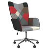 vidaXL l&aelig;nestol stof patchwork