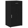 vidaXL Sideboard Sort eg 50 x 42,5 x 93 cm